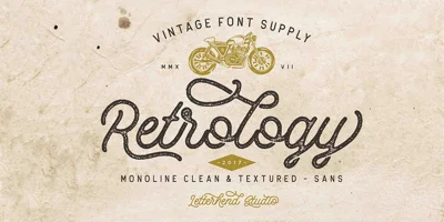 Retrology Font