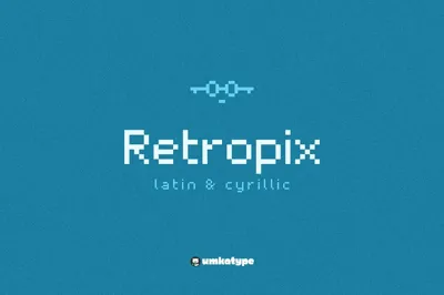 Retropix Pixel Game Font Free Download