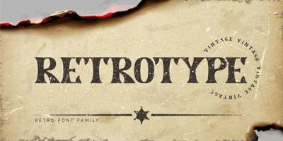 Retrotype Font