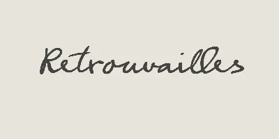 Retrouvailles Font