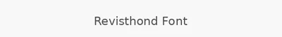 Revisthond Font