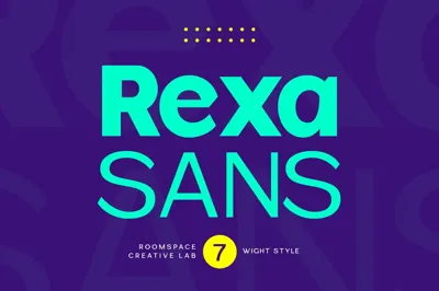 Rexa Sans-Serif Typeface Free Download