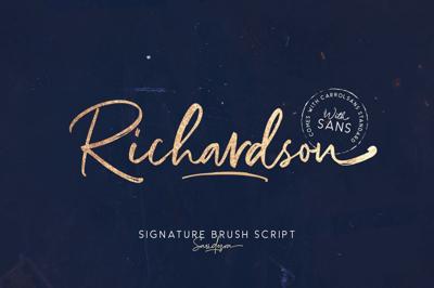 Richardson - Signature Brush Free Download