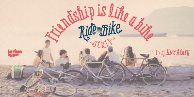 Ride my Bike Serif Free Download