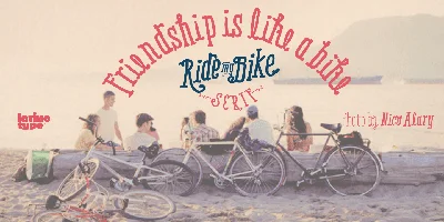Ride my Bike Serif Font