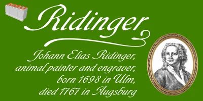 Ridinger Font