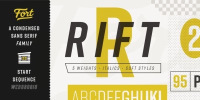 Rift & Rift Soft Font