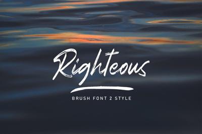 Righteous - Handwritten Typeface Free Download