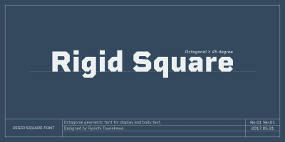 Rigid Square Font