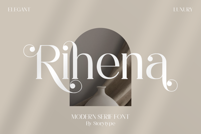 Rihena Modern Serif Font Free Download