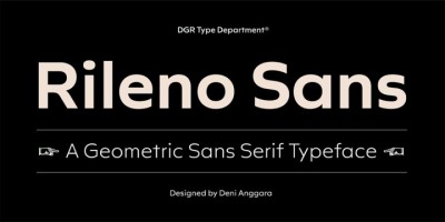 Rileno Sans Font