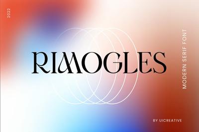 Rimogles Modern Serif Font Free Download