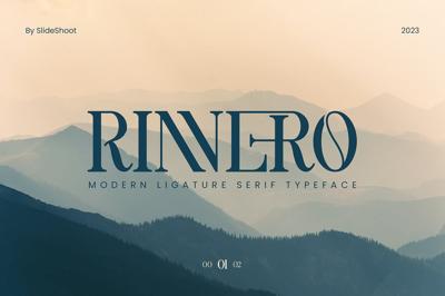 Rinnero Serif Font Free Download