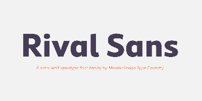 Rival Sans Free Download