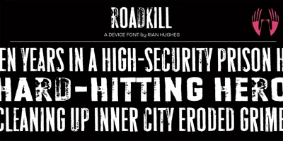 Roadkill Font