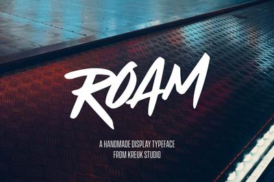 Roam Display Font Free Download