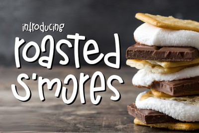 Roasted S'mores Font