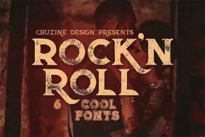 Rock'n Roll Typeface