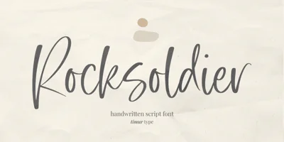 Rocksoldier Font