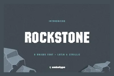 Rockstone Display Font Free Download