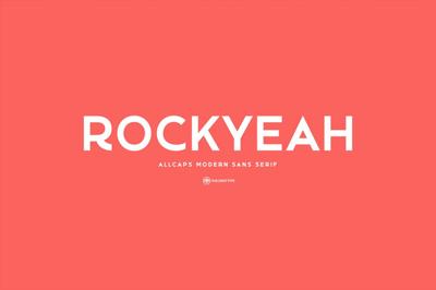 Rockyeah Sans - Modern Font Free Download