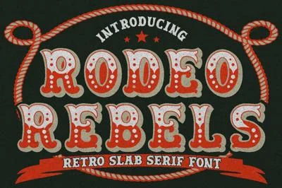 Rodeo Rebels - Display Typeface
