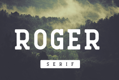 Roger Serif Font