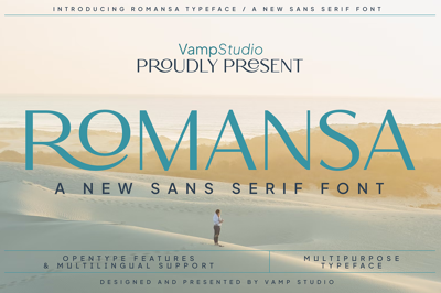 Romansa New Stylish Sans Serif Font Free Download