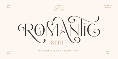 Romantic Serif Free Download