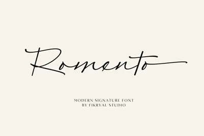 Romento – Modern Signature Free Download