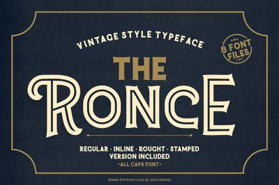 Ronce - Vintage Display Font Free Download