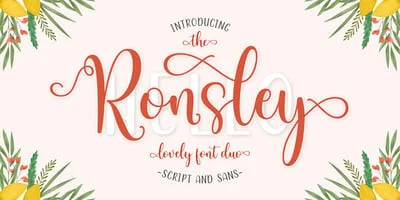 Ronsley Font Duo