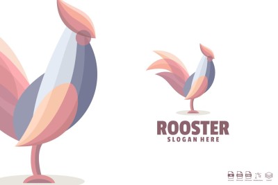 Rooster Logo Template