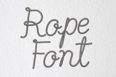 Rope Fonts