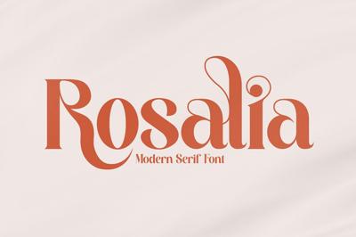 Rosalia Modern Serif Font Free Download