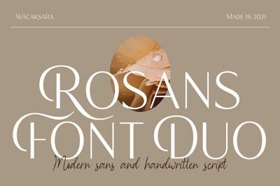 Rosans - Font Duo Free Download