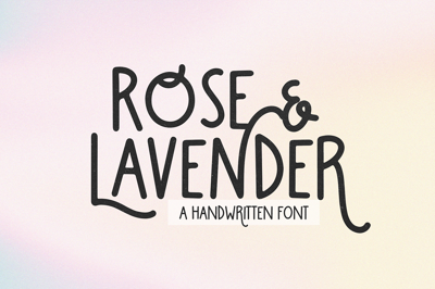 Rose & Lavender | Handwritten Font Free Download