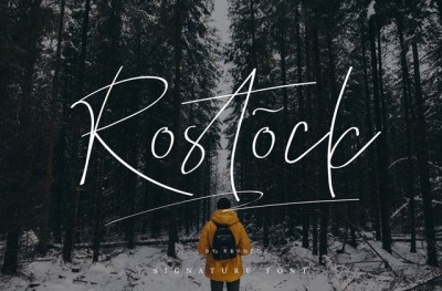 Rostock Font