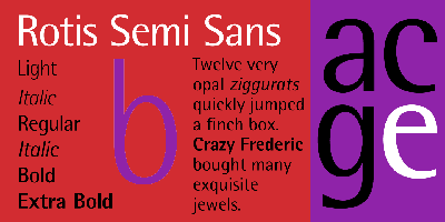 Rotis Semi Sans Free Download