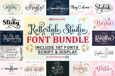 Rotterlab Studio Font Bundle Free Download