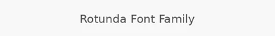 Rotunda Font Family