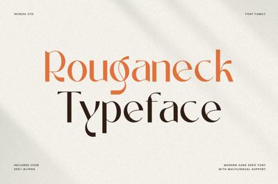 Rouganeck Modern Sans Serif Font Free Download