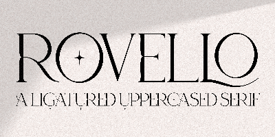 Rovello Serif Free Download