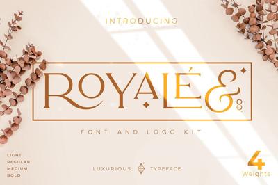 Royale Luxurious Typeface + LOGOS Free Download