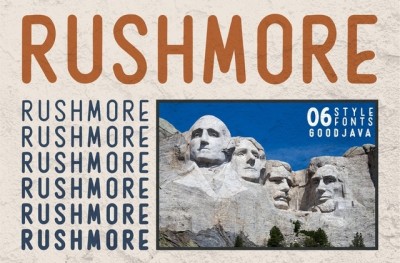 Rushmore Font