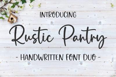 Rustic Pantry Font Free Download