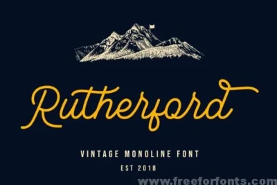 Rutherford Font