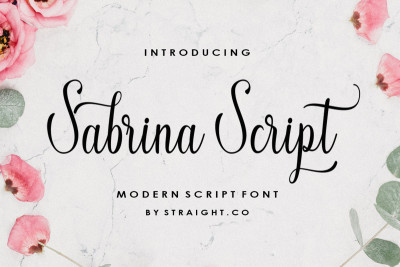 Sabrina Script Font