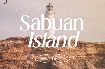 Sabuan Island Display Font Free Download