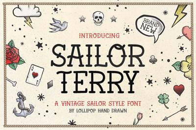 Sailor Terry Font Free Download